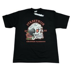 Streetwise Ruined Black Urban Wear Shirt