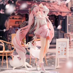 GoodSmile VOCALOID Series Hatsune Miku Sakura Hanami Outfit 1/6 Figure