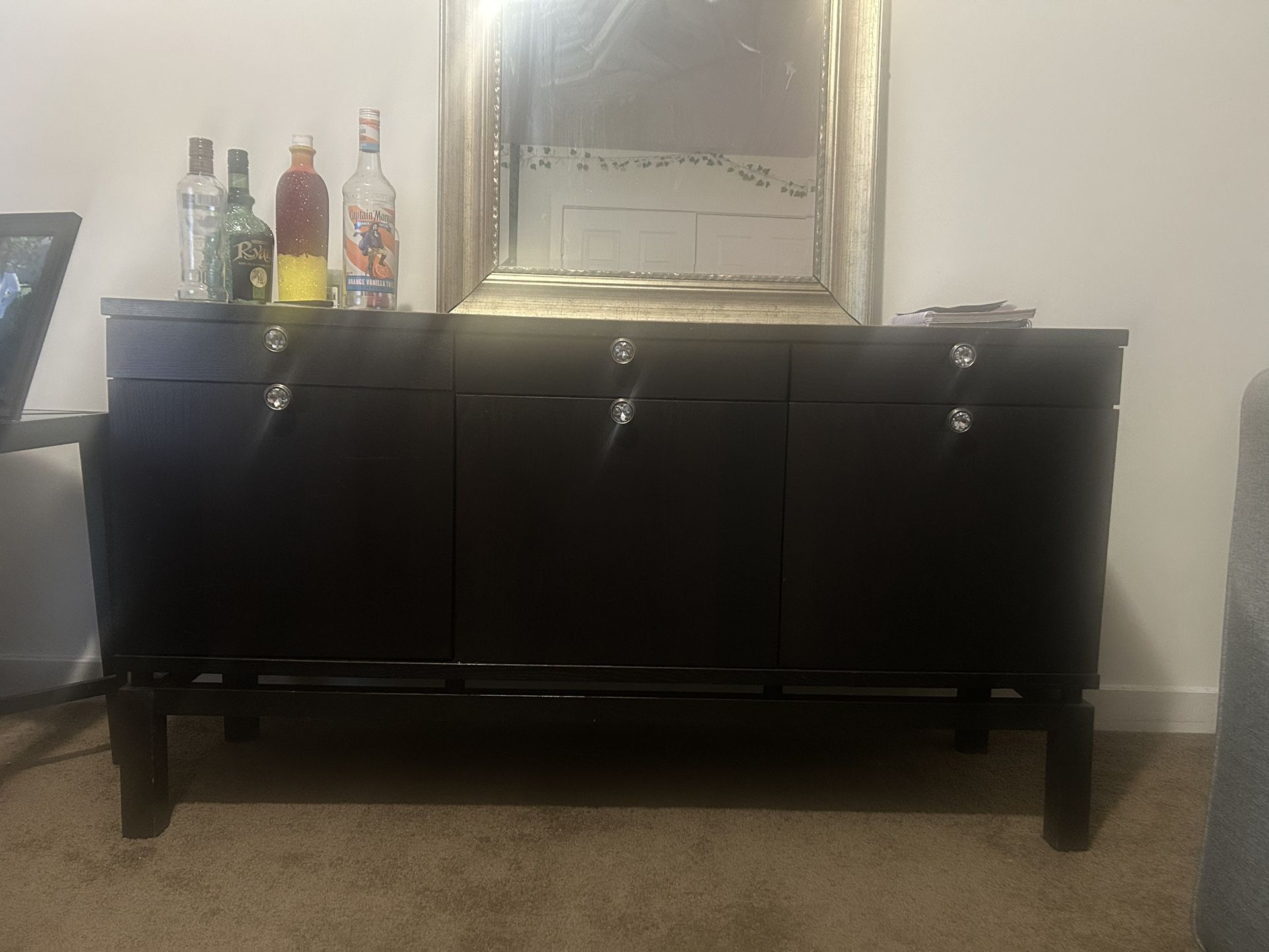 54 inch console table