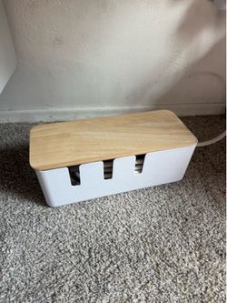 Power strip + Power Cable Box