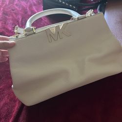 Michael Kors White Medium Purse