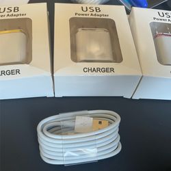 Wall Adapter And iPhone Chargers 