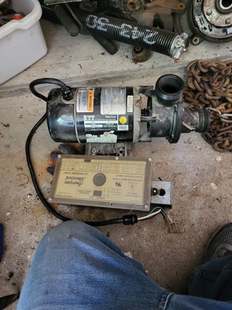 Spa Pump 3/4 HP ! SD7 Marlow Spa Pump