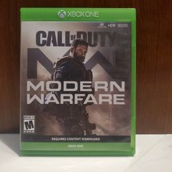 Call Of Duty Modern Warfar Xbox One 