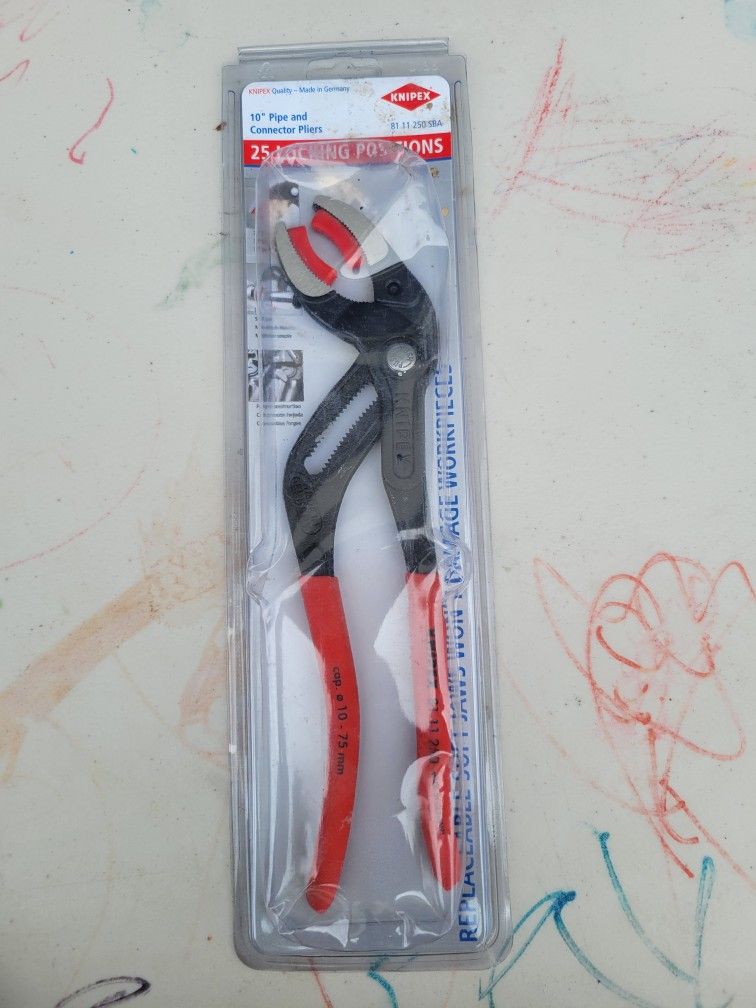 Knipex Pipe And Connector Pliers 81 11 250