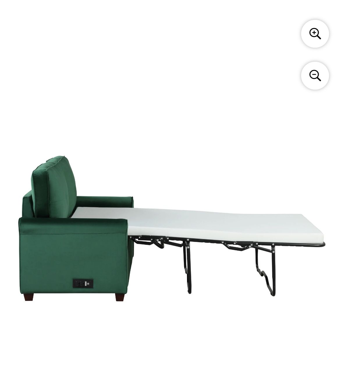 Green Loveseat Sleeper Soafa