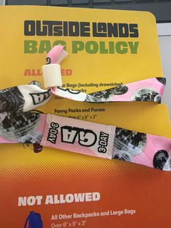 2 GA Outside Lands Tickets 3 day