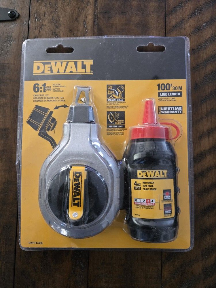 Dewalt Chalk Reel Kit