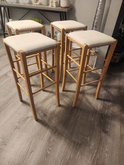 4 Bar Stools Total for $20 bucks each