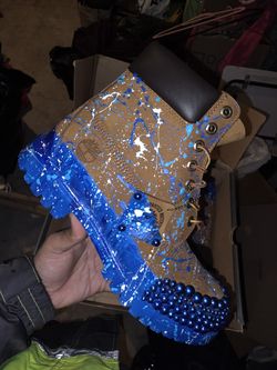 Custom TIMBERLANDS SIZE 10.5