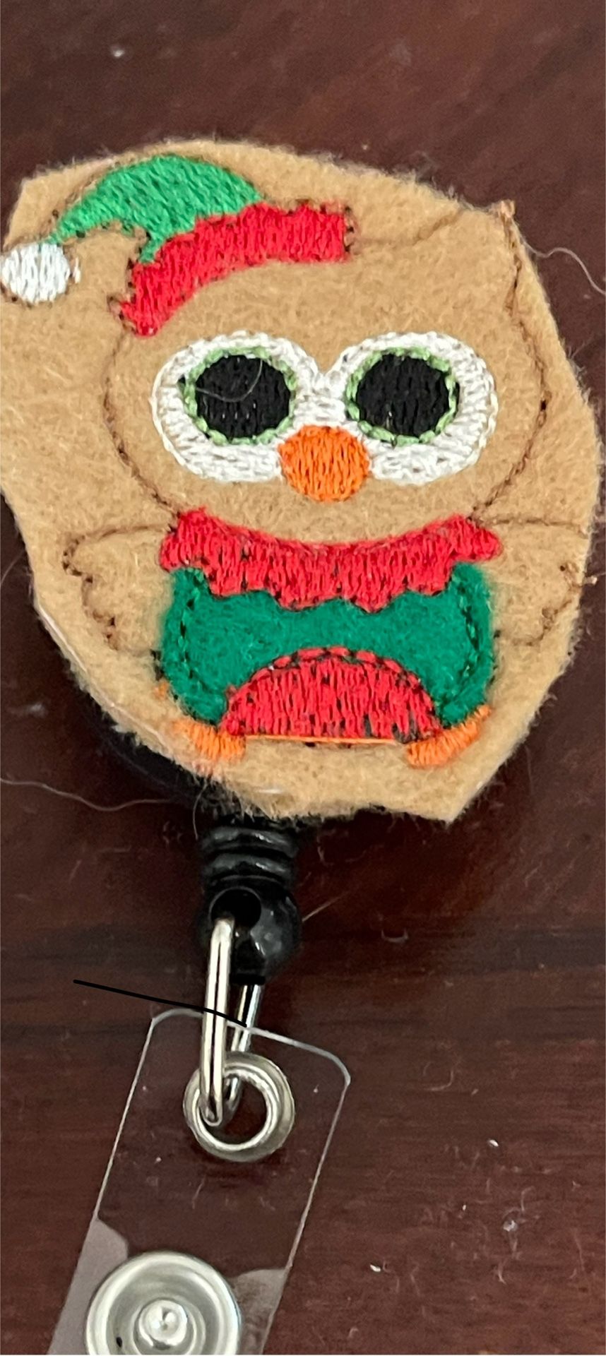 Owl Badge Reel