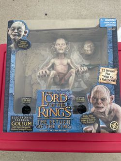 ToyBiz Gollum Electronic Talking LOTR The Return of The King Brand New in Box