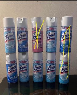 Lysol disinfectant spray