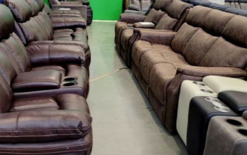 Reclining Sofa Liquidation Today!