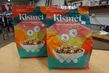 4lb Kismet Salmon & Brown Rice Dry Dog Food with Freeze-Dried Nuggets