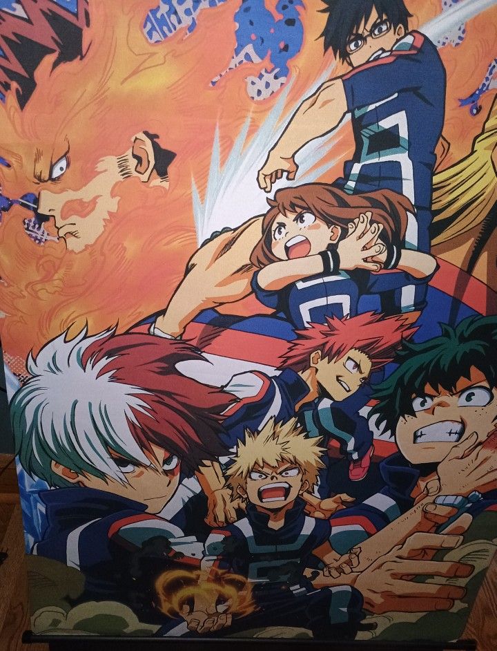 My Hero Academia Wall Scroll