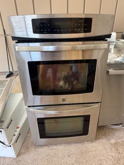 Kenmore stainless steal double oven