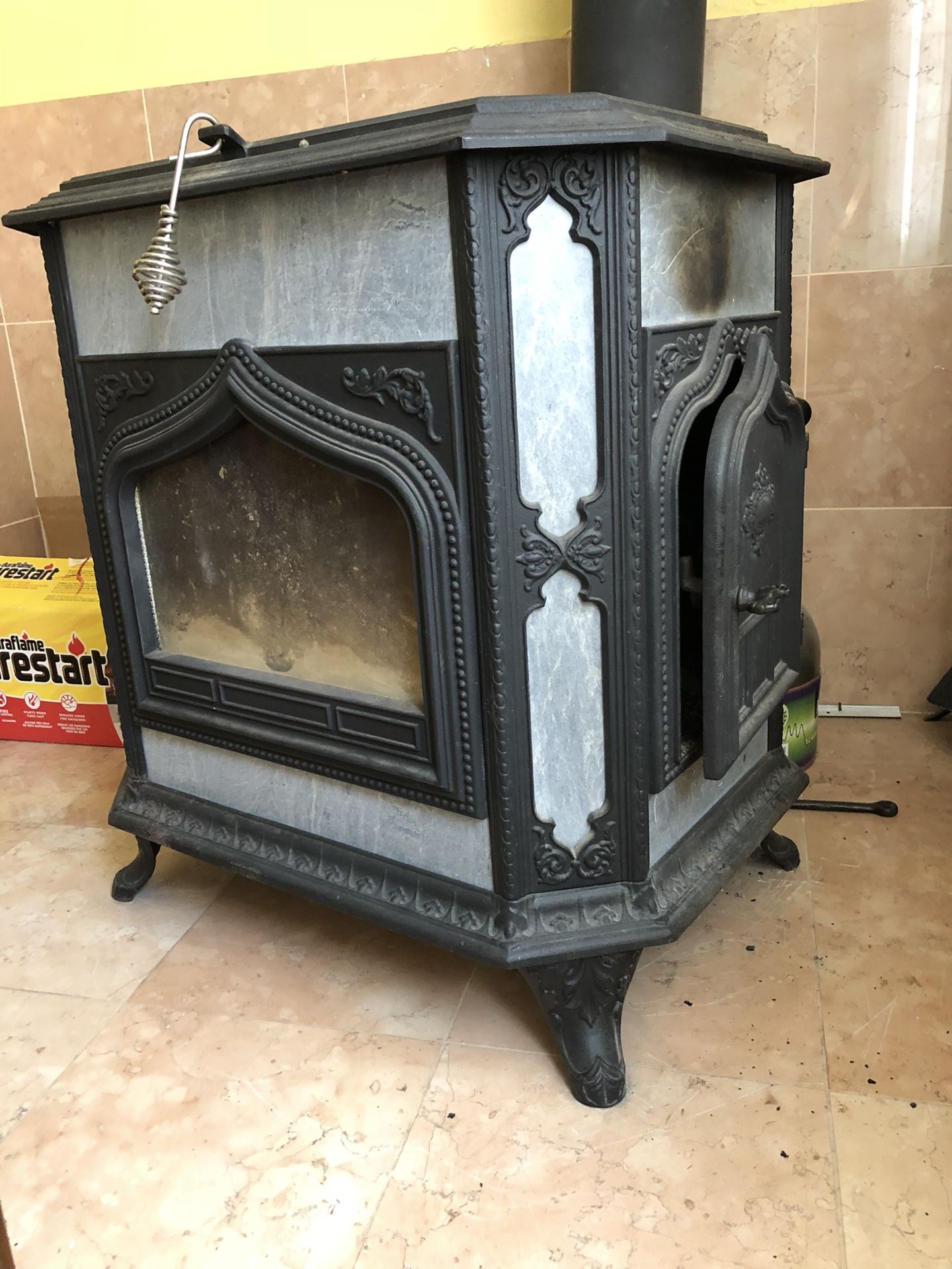 Soapstone co fireview wood stove