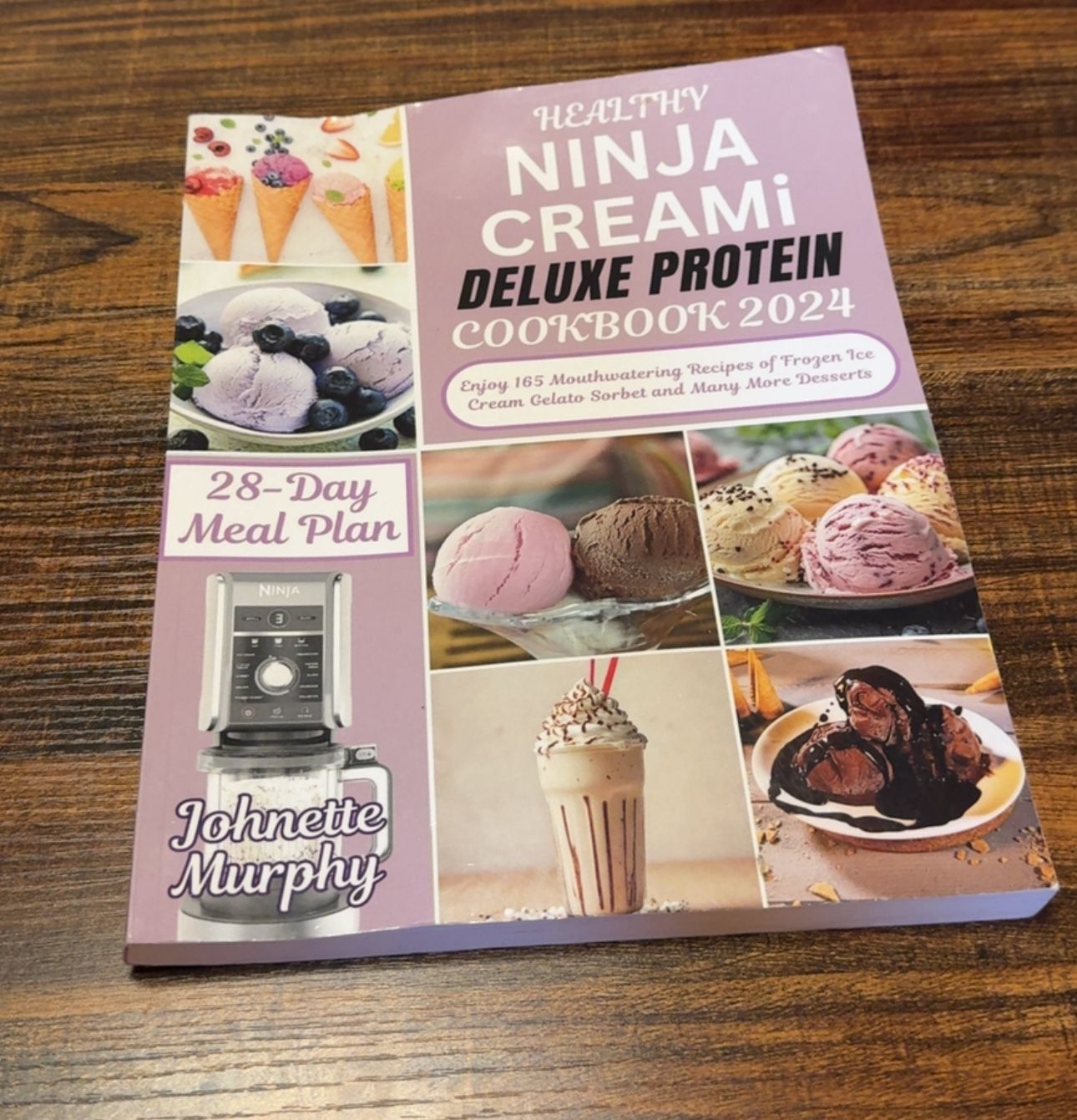 NINJA CREAMI DELUXE DAIRY-FREE COOKBOOK FOR BEGINNERS: Simple and Healthy Recipes for Ice Cream, Milkshakes, Gelato, Sorbet and Mix-ins - Perfect for