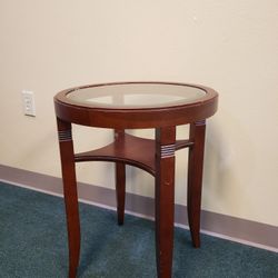 Cherry Accent Table From Bombay