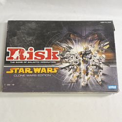 Risk Star Wars Clone Wars Edition Board Game 2005 Used Strategy Family Game 
