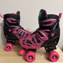 🛼 Roller Derby Adjustable Skates Size 3–6 – Great Condition