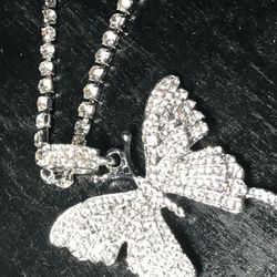 Butterfly Charm And Chain