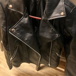 Black Leather Jacket 
