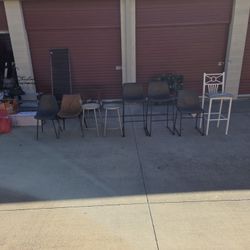 Assorted Chairs And Stools$ 5 To $15