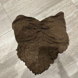 Shein Brown Going Out Top
