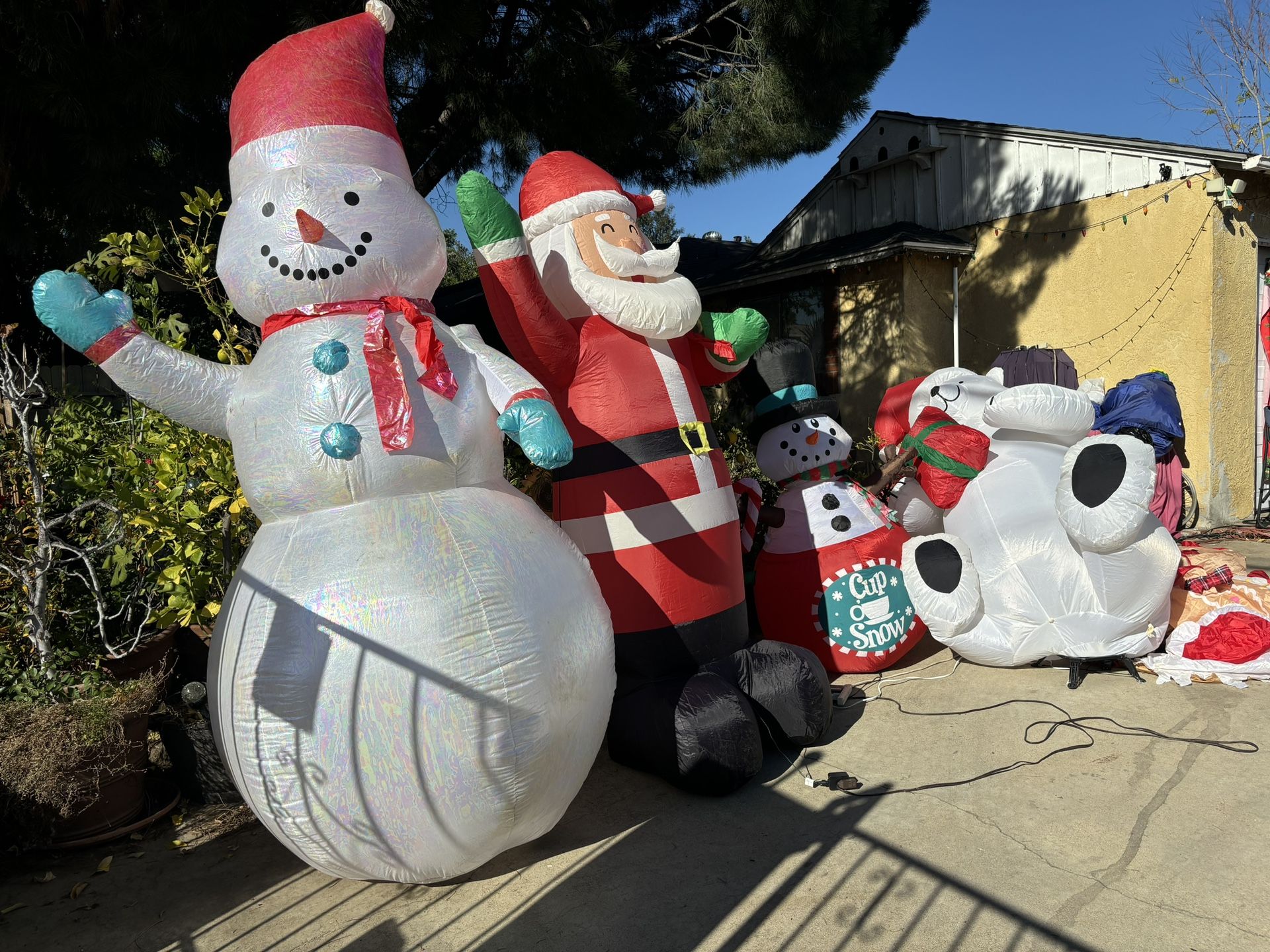 Christmas Inflatables Large Size $60 Each