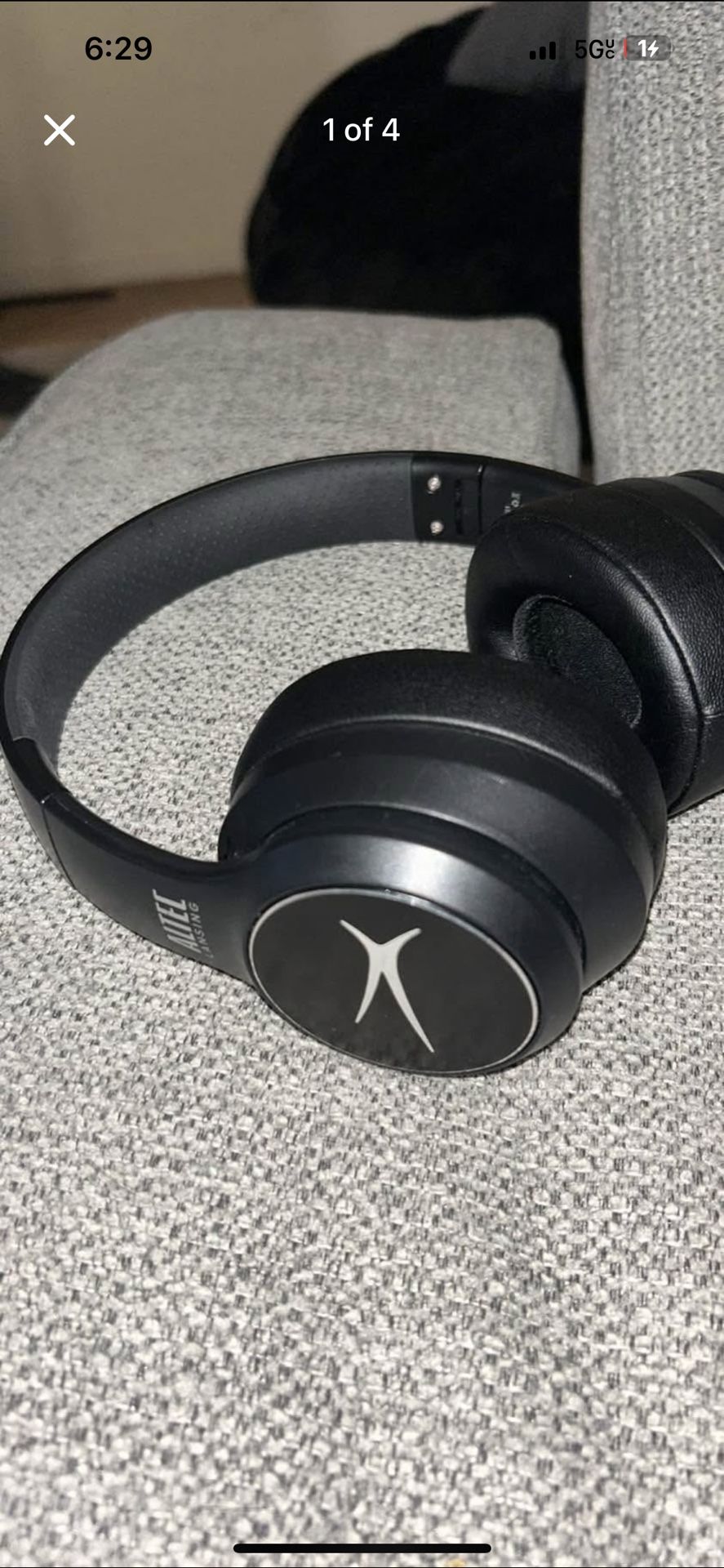 Altec Lansing Wireless Headphones With Active Noise Cancellation