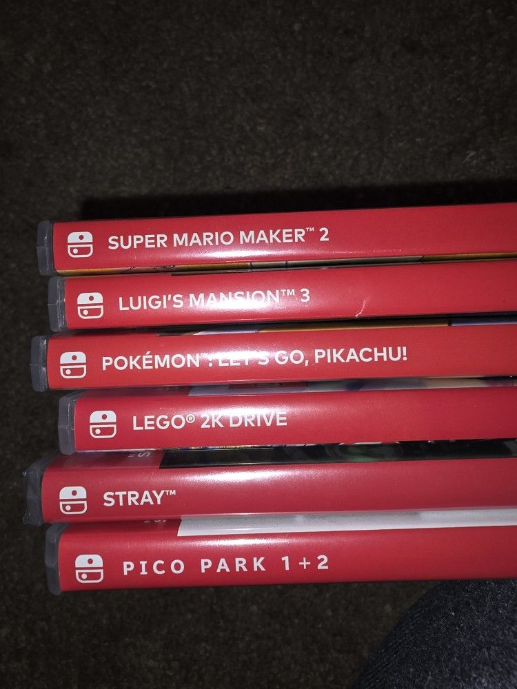 7 Games Nintendo Switch Oled With Botw Docks $240 For Everything