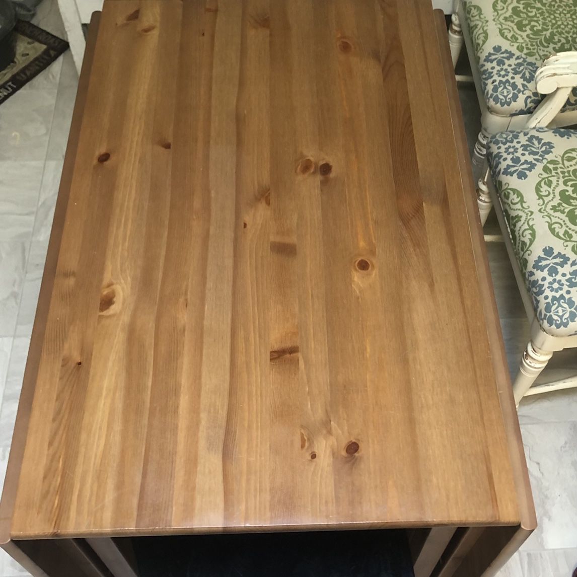 5 Pc Wood Table 