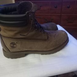 Brown Timberland Boots Size 12