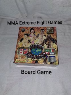 Brand New Open Box MMA Extreme Fight Games Board Game (Is Complete Nothing Missing)