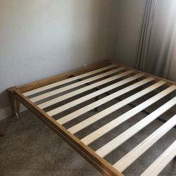King Size Solid Wood Bed Frame 