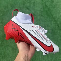 NIKE VAPOR EDGE PRO 360 2 “WHITE / RED” FOOTBALL CLEATS (Size 11, Men’s)