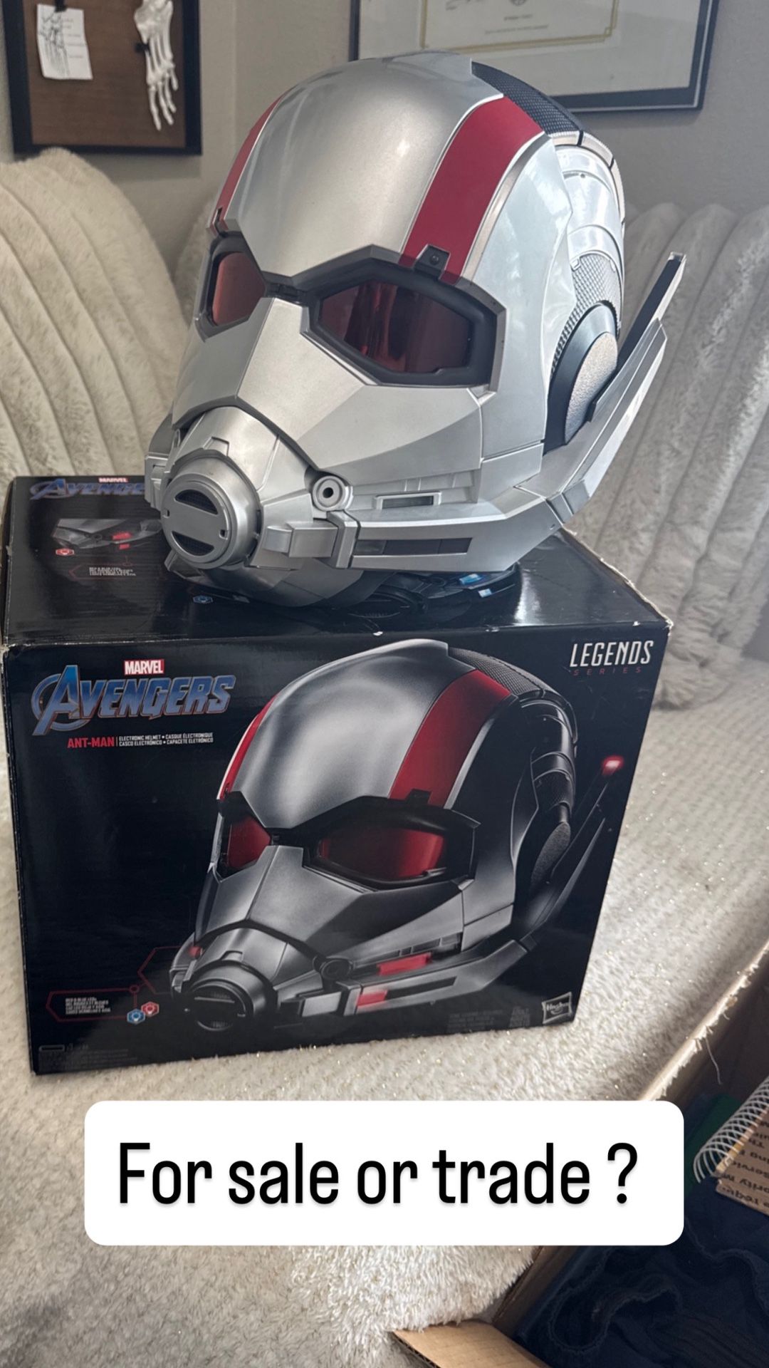 Antman Helmet El Casco De Ant Man Marvel Legends Ant Man Helmet Prop