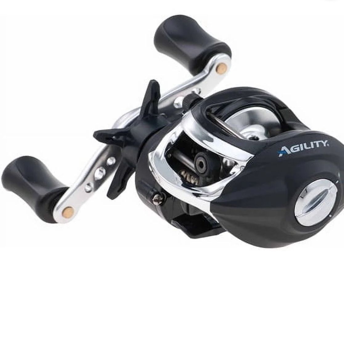 Shakespeare Agility Low Profile Baitcast Fishing Reel, Right Handle