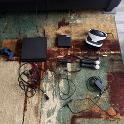 PS4  &  PS4 Virtual Reality Headset