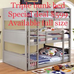 Triple bunk bed brand new