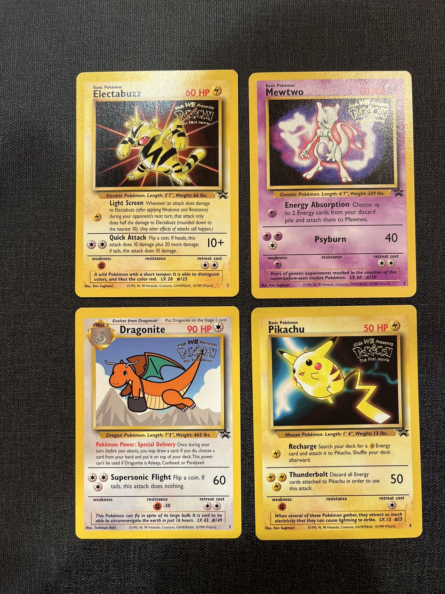 Pokémon First Movie Collector Cards