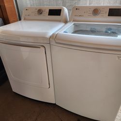 LG Steam Washers And Dryer Electric 