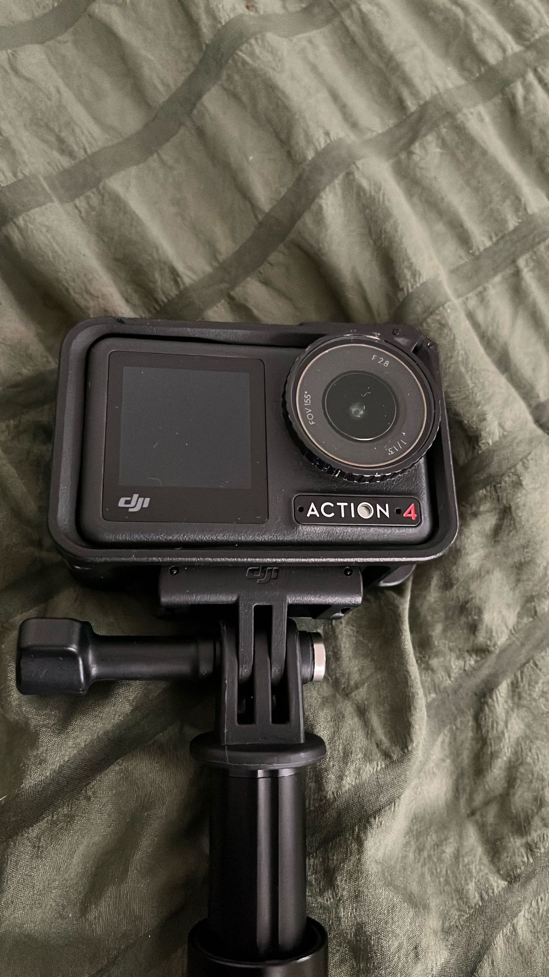 Action 4 Camera With Holder Case And 2 Extra Batteries