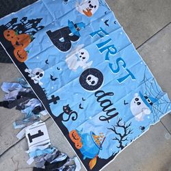 Halloween 1st Birthday Decor
