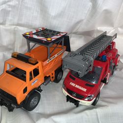 Bruder Winter Service And Fire Truck