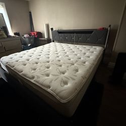 King Size Bed With Frame