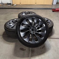 Tesla Rims And Tires 