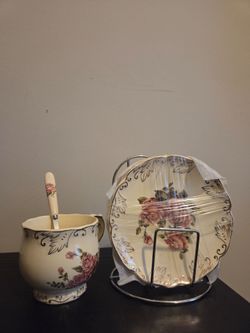 Vintage Tea Set (7 Pcs)